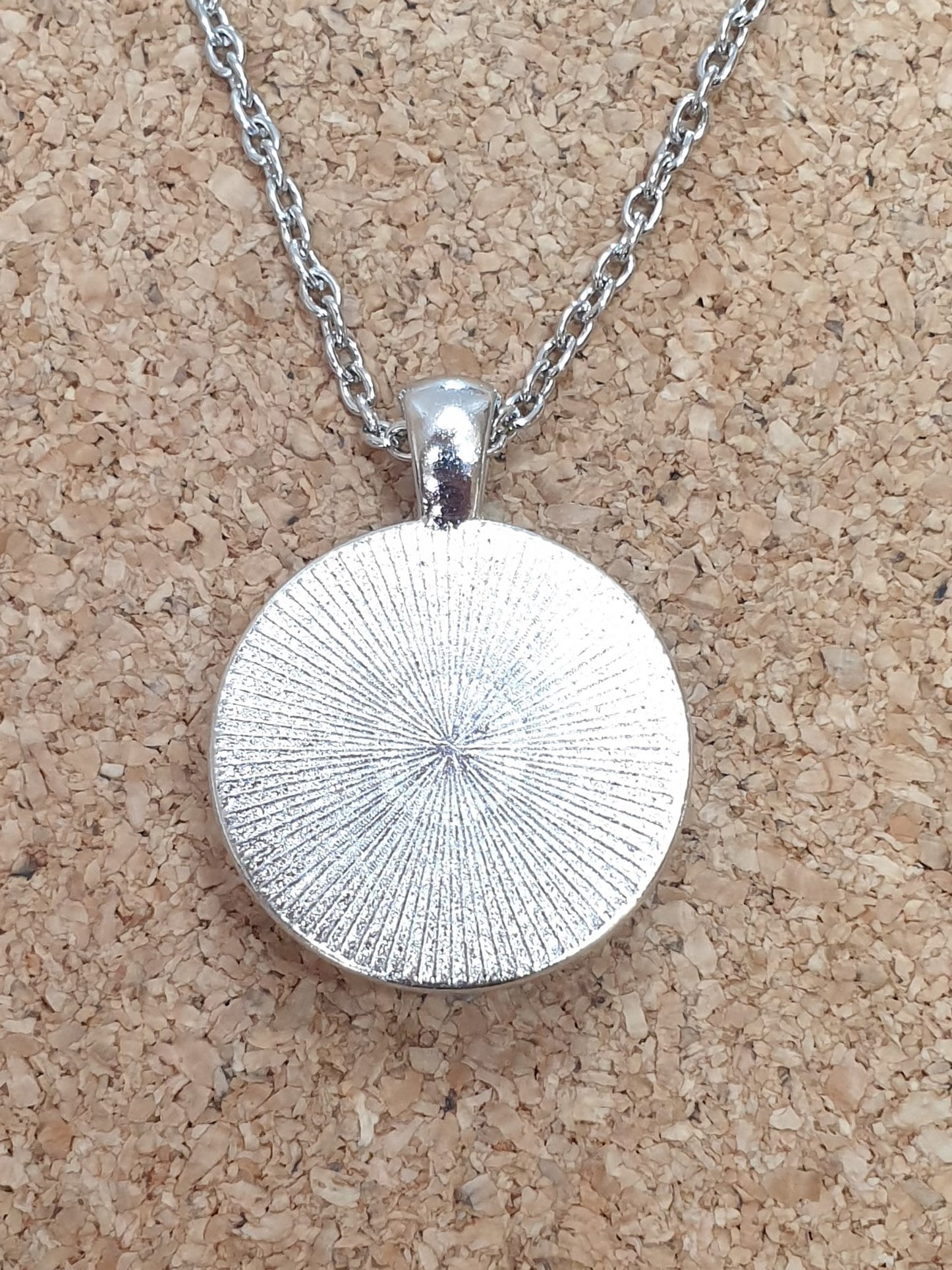 Ladybird Necklace - Silver
