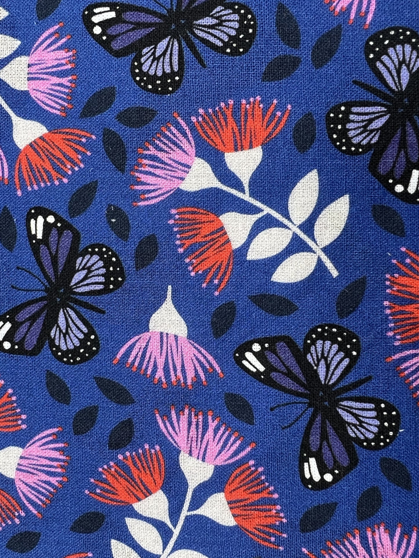Flowers and Butterflies Face Mask