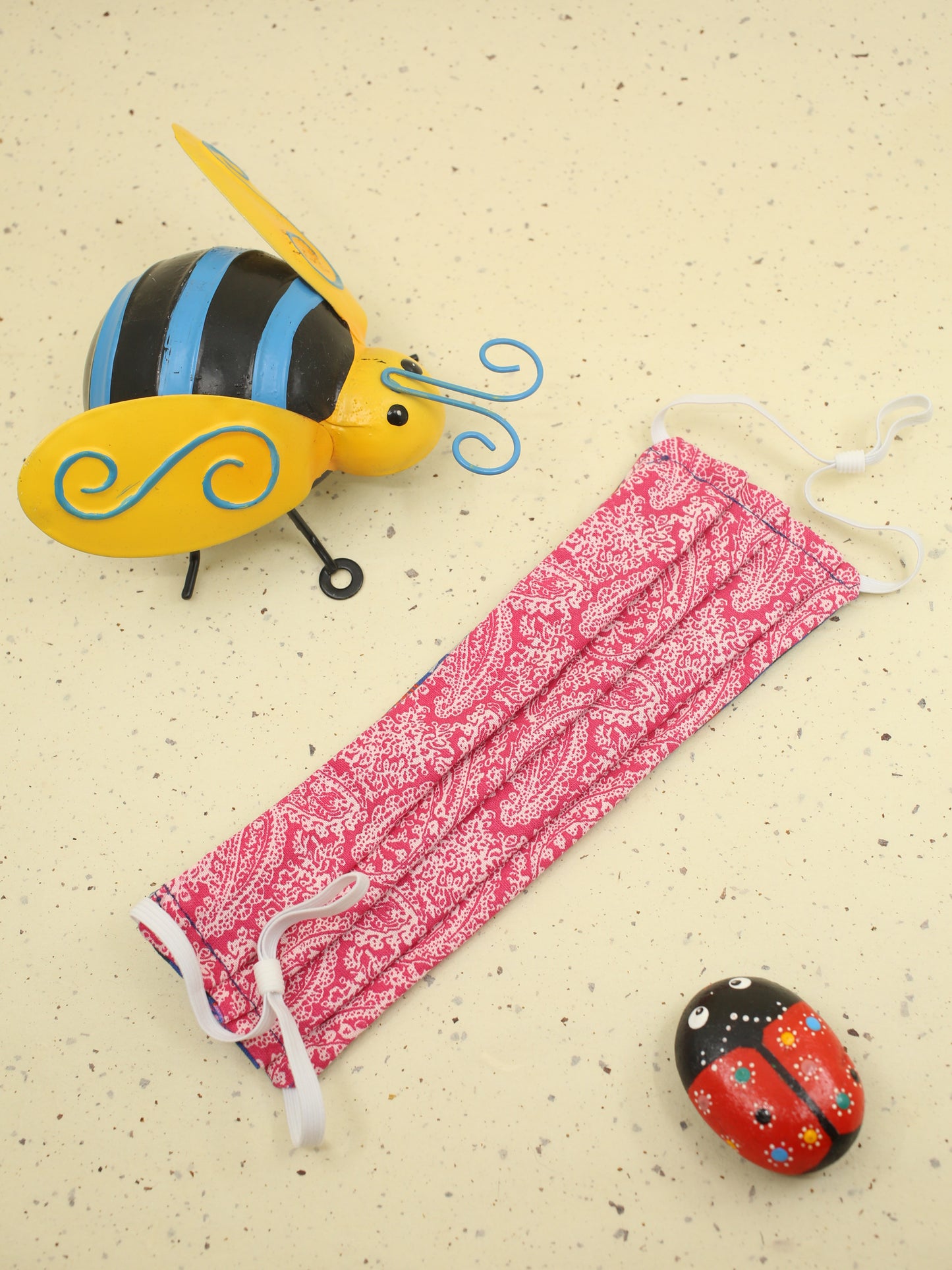 Flowers and Butterflies Face Mask
