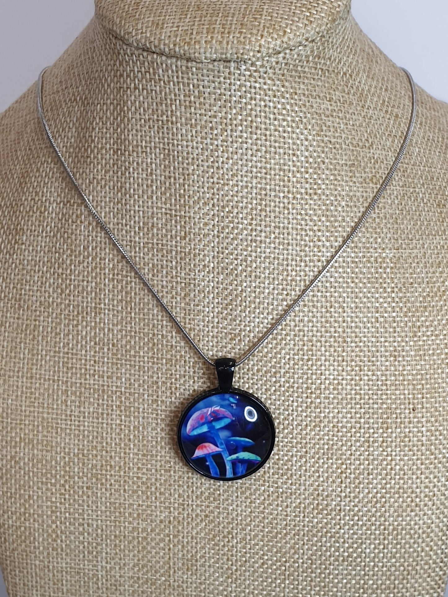 Glowing Mushrooms Necklace