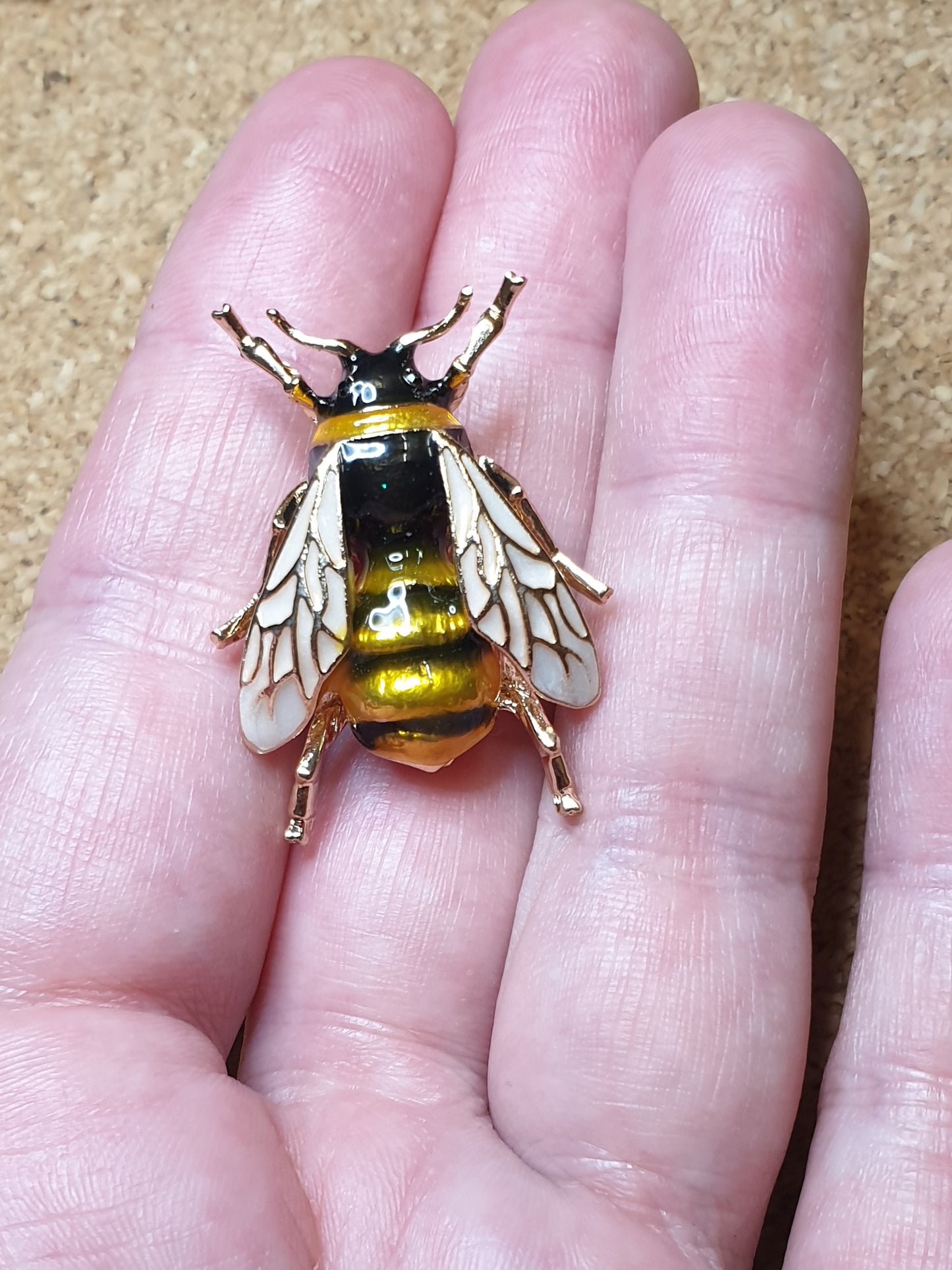 Honey Bee Brooch