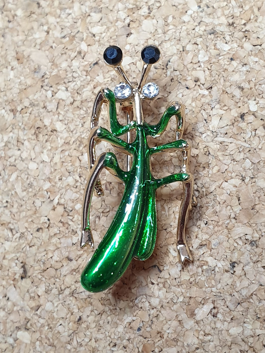 Mantis Brooch