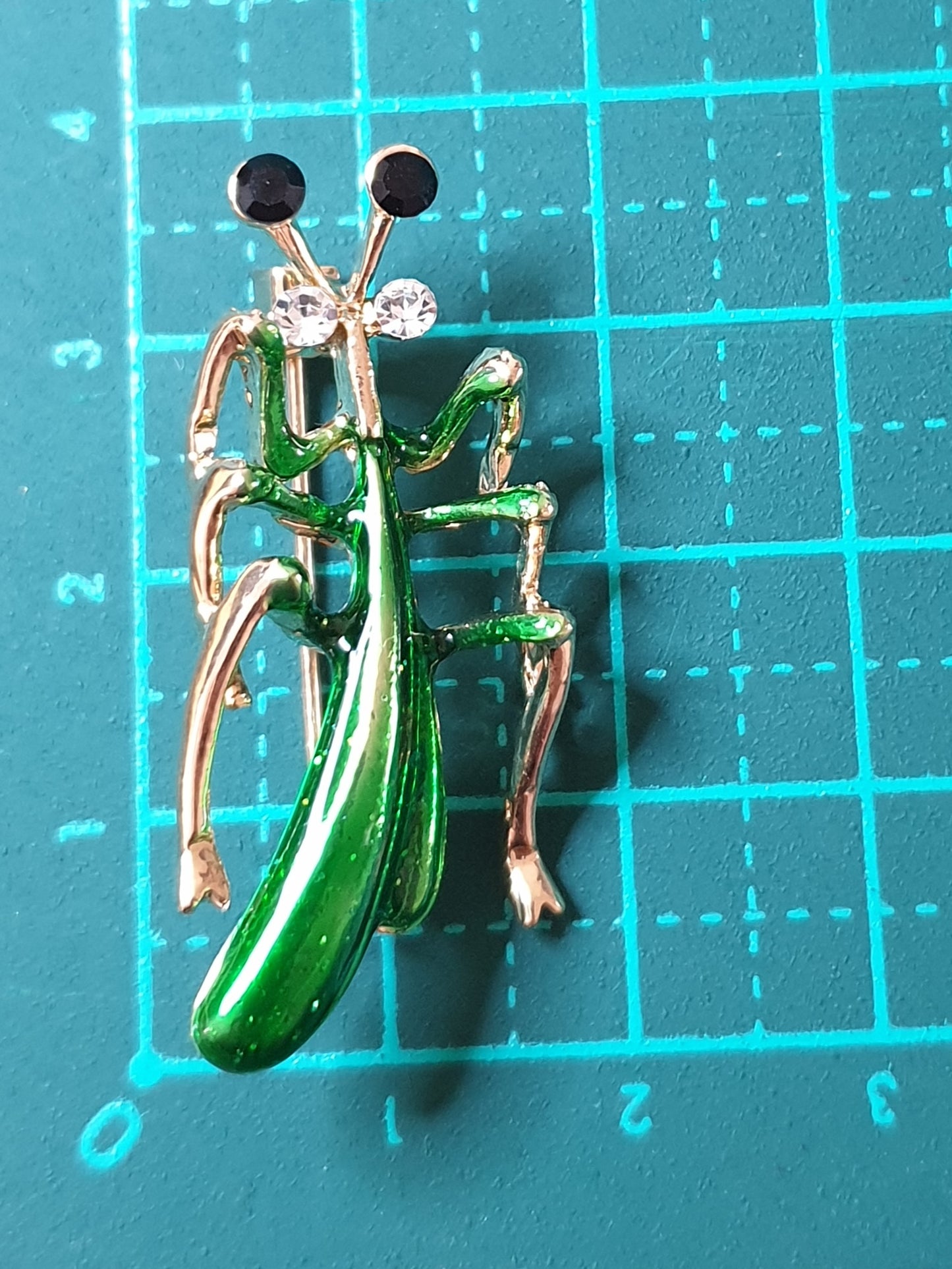 Mantis Brooch