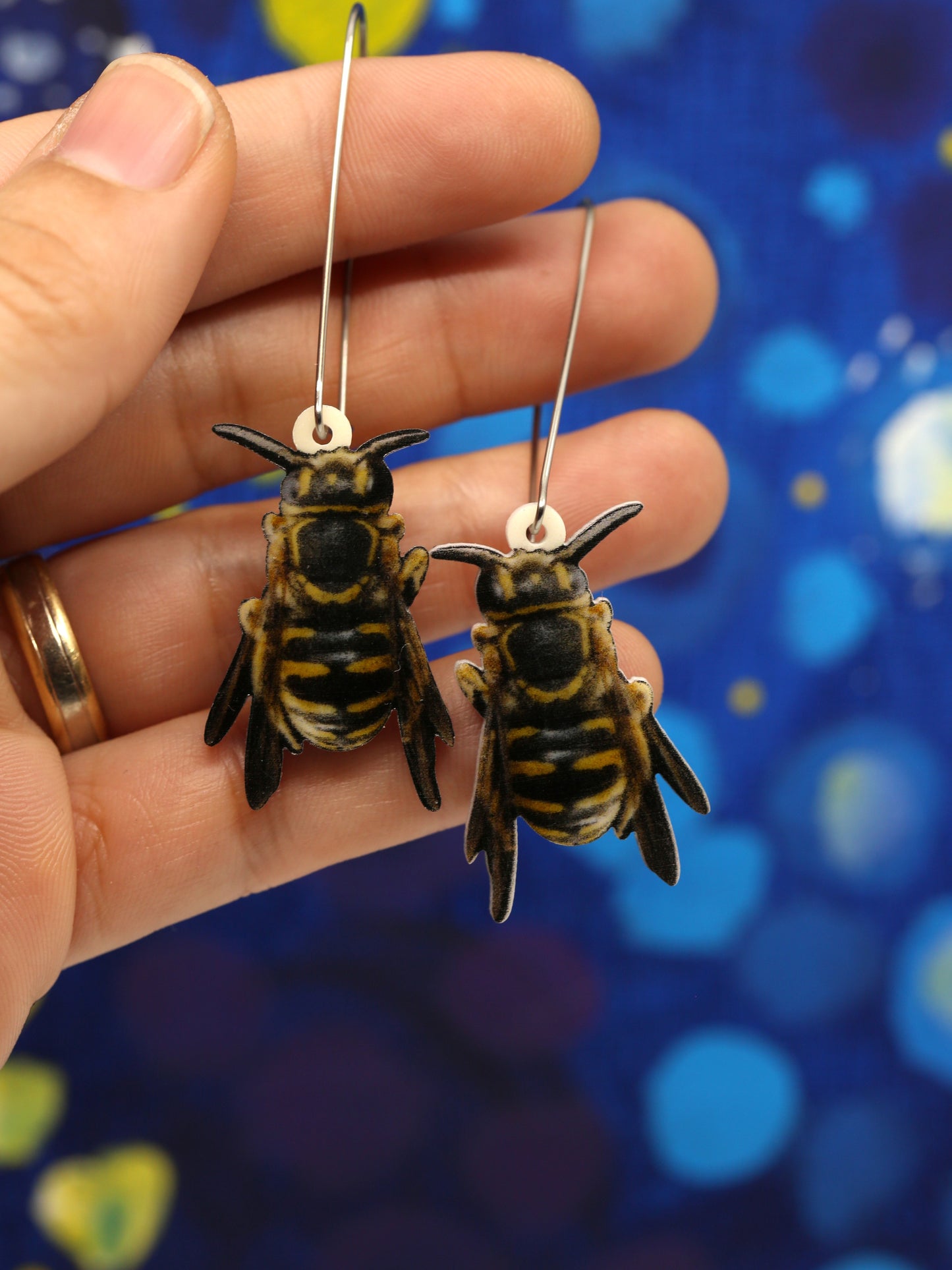 Megachilidae Bees Acrylic Earrings