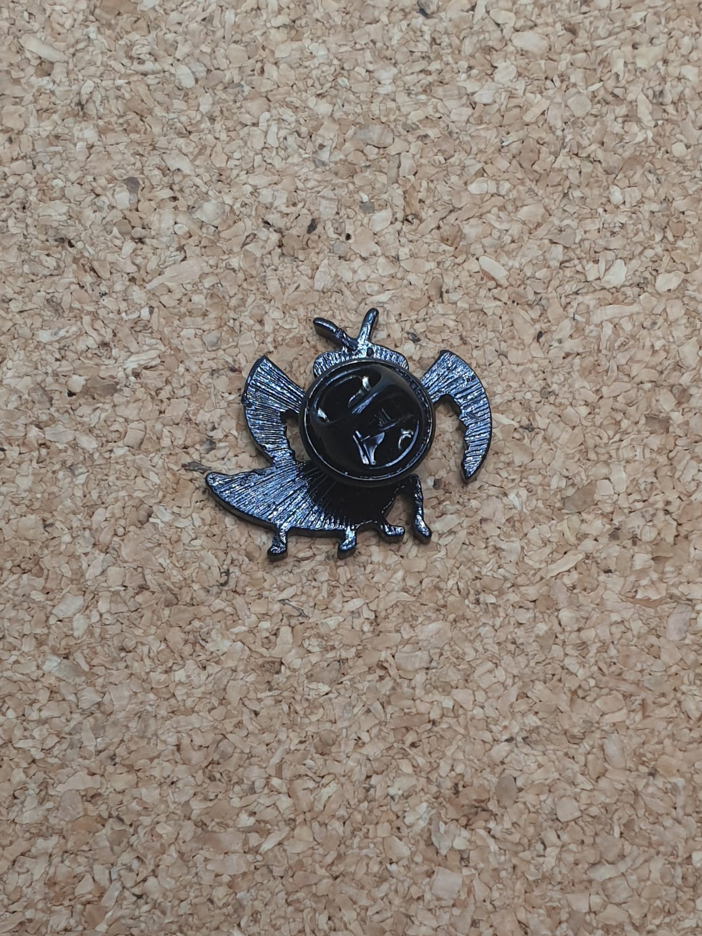 Praying Mantis cartoon pin