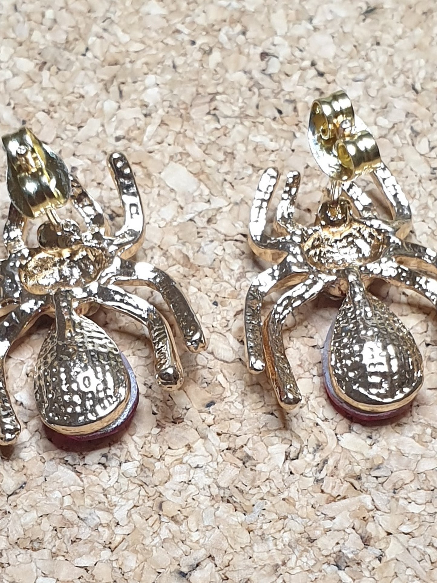 Spider Studs - Golden