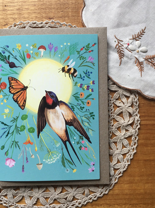 Springtime Greeting Card