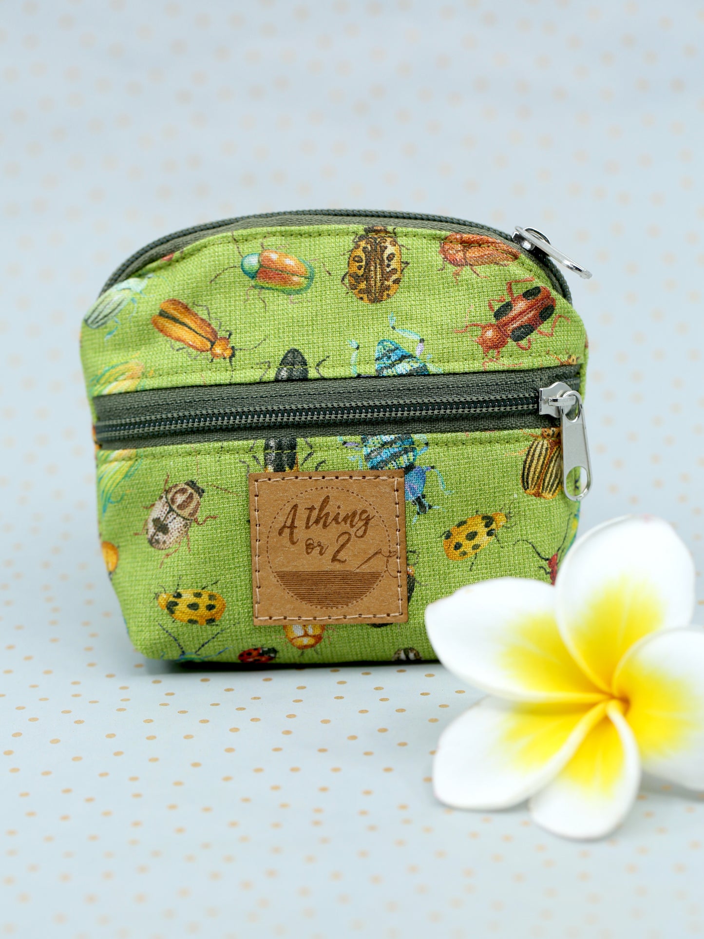 Green Insect Coin/Card mini purse