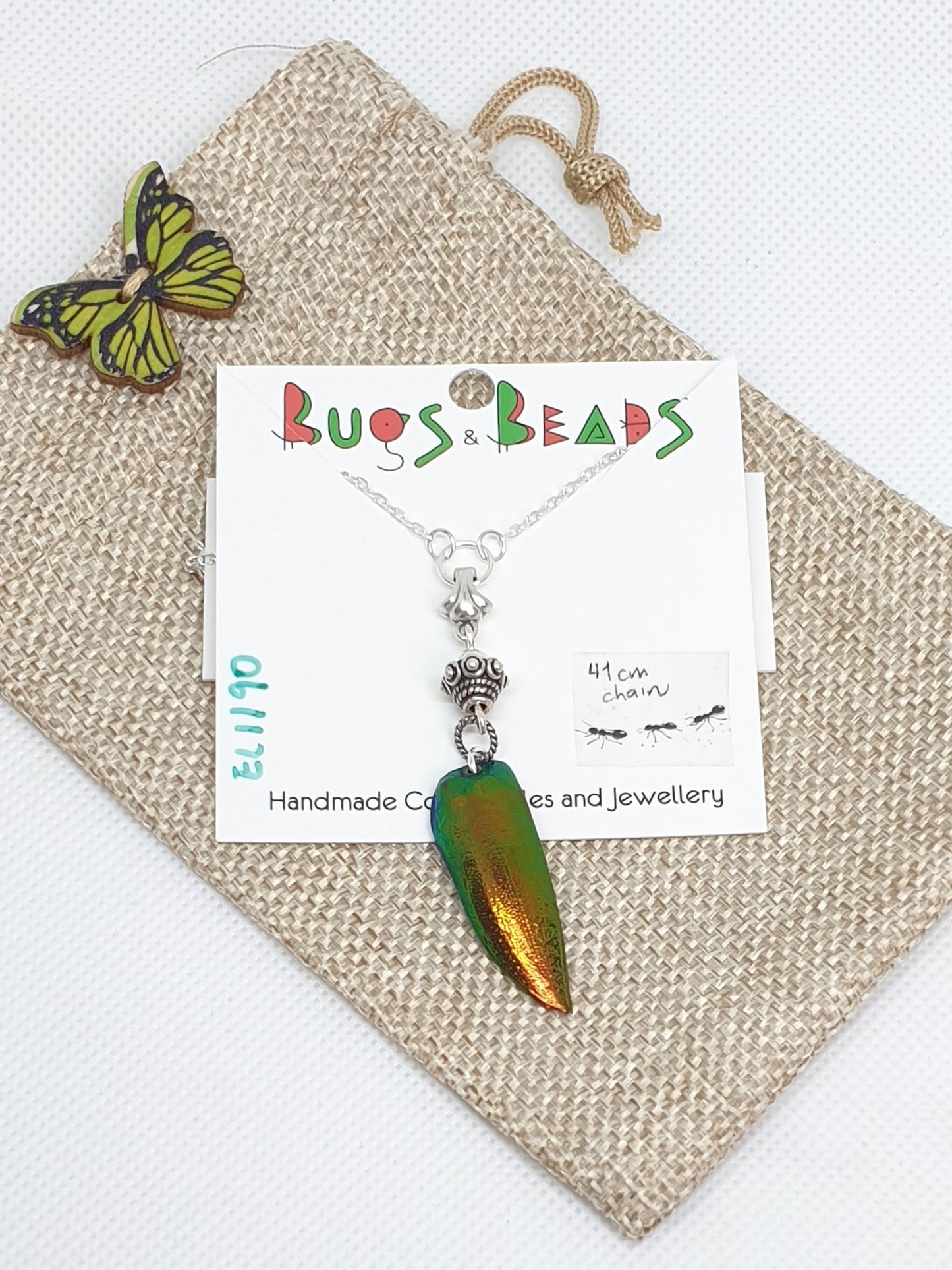 Bead cap pendant - Sterling Silver