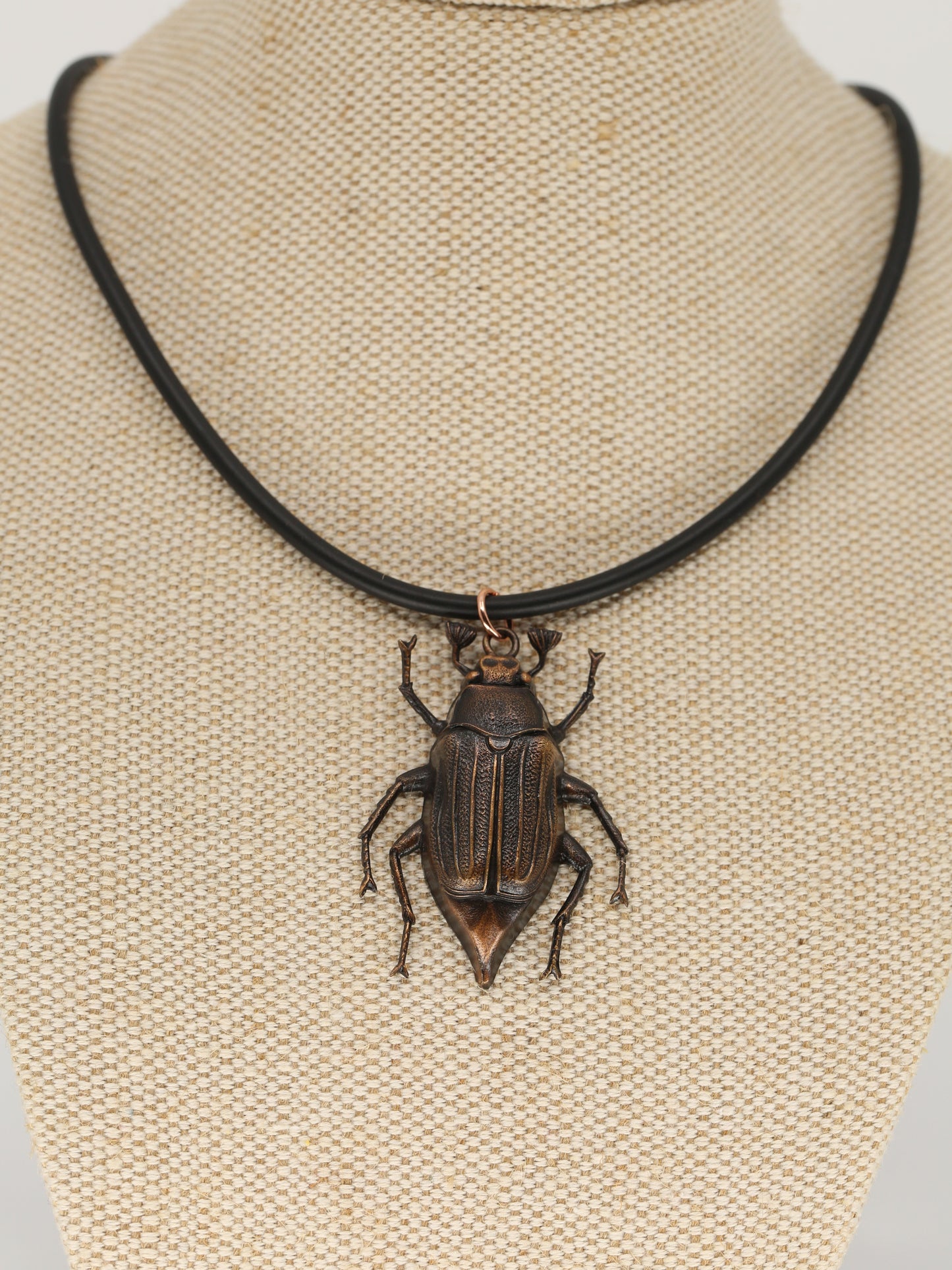 Chafer/June Beetle necklace