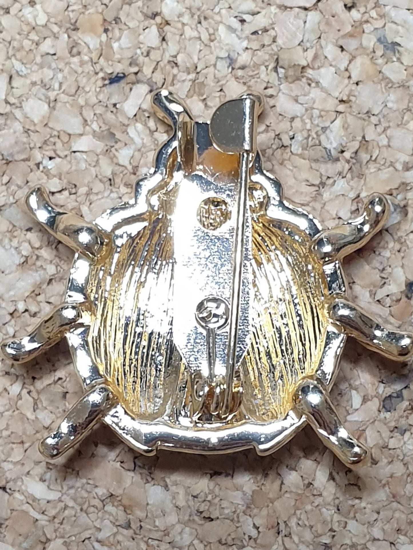 Ladybird Beetle Fashion Brooch - Small