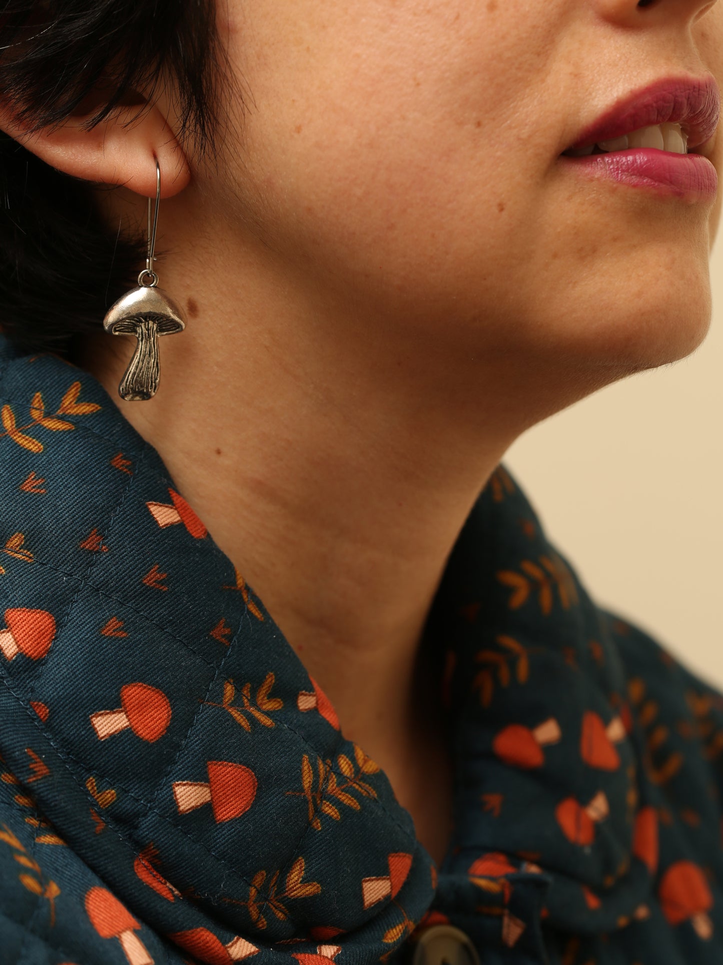 Gilled Mushrooms earrings