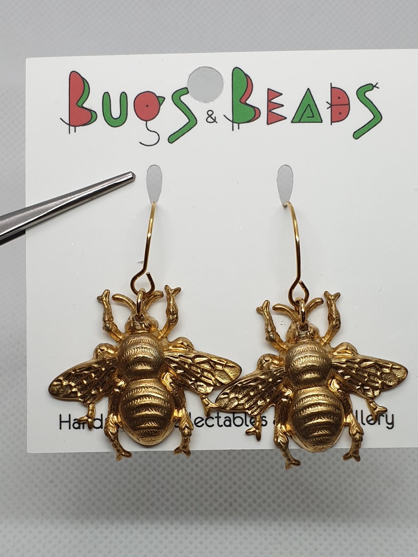 Large Bees- Brass & Stainless Steel