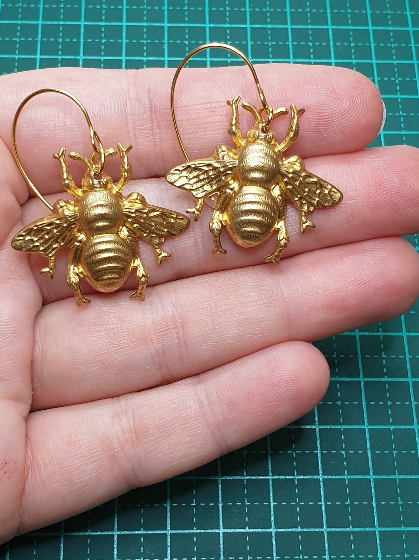 Large Bees- Brass & Stainless Steel