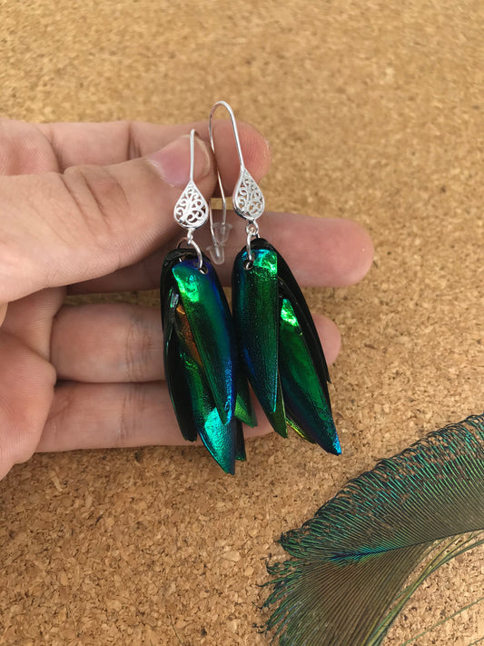 Filigree three colours - Sterling Silver