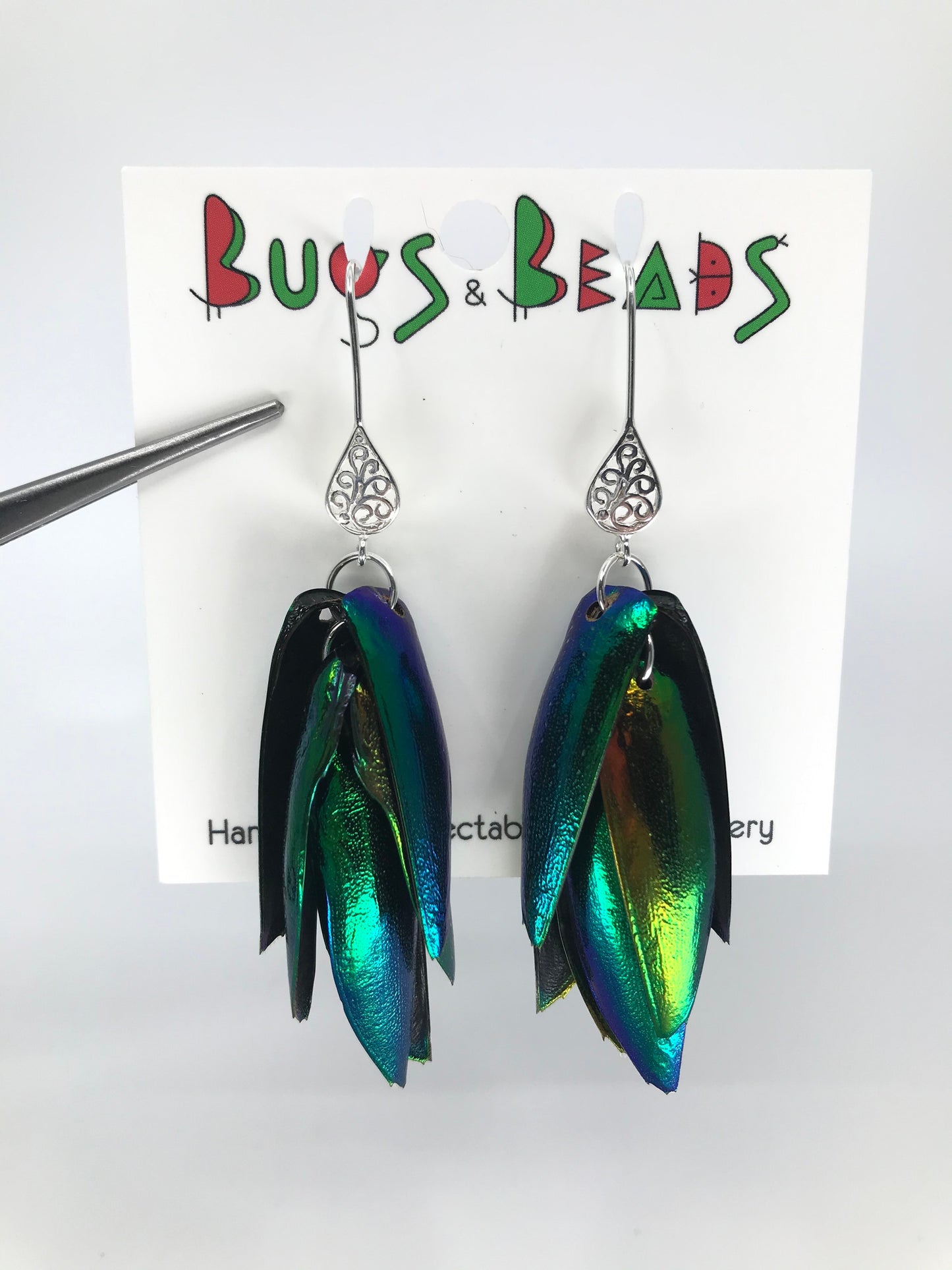 Filigree three colours - Sterling Silver