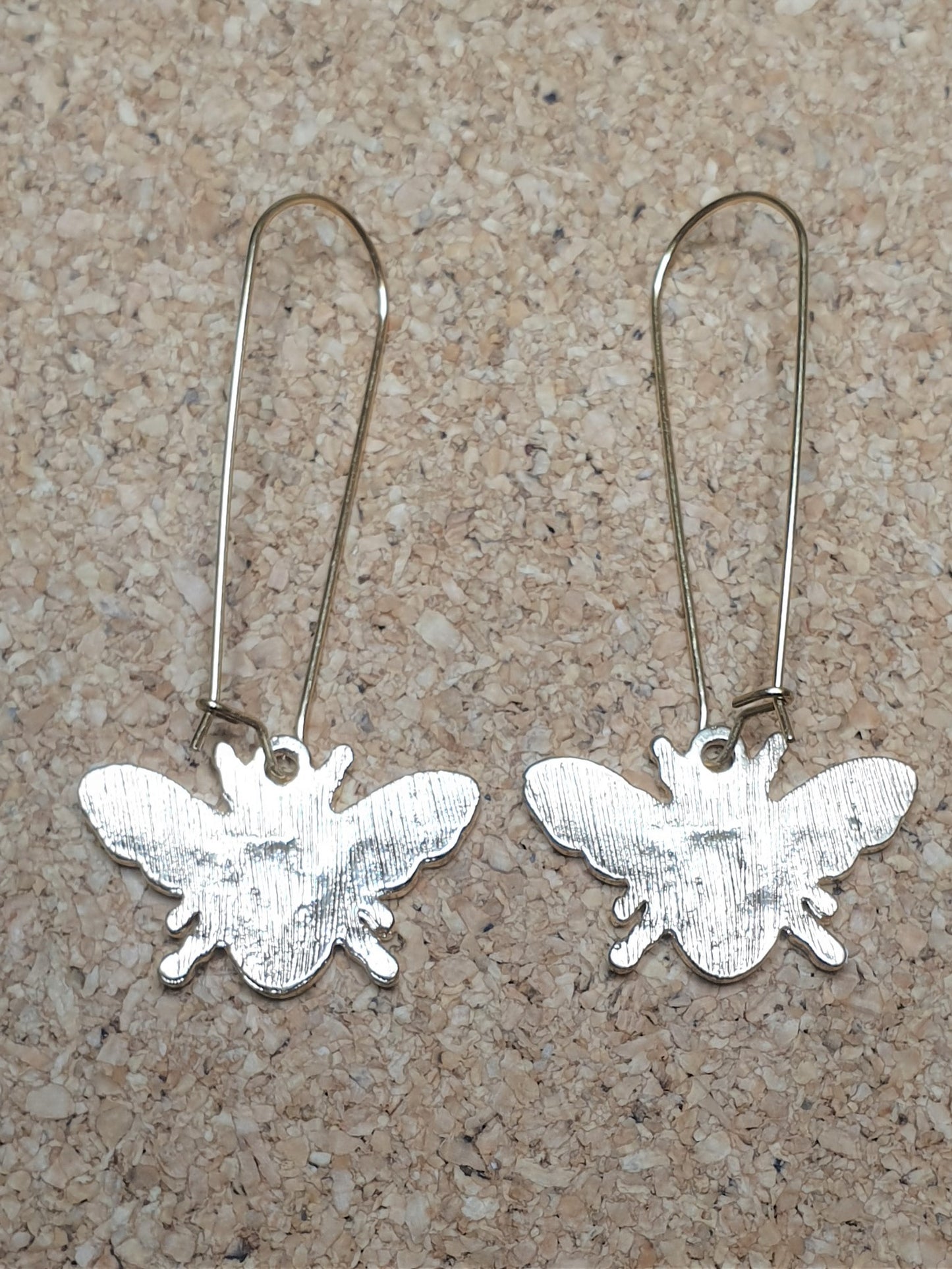 Golden Bee Long Earrings
