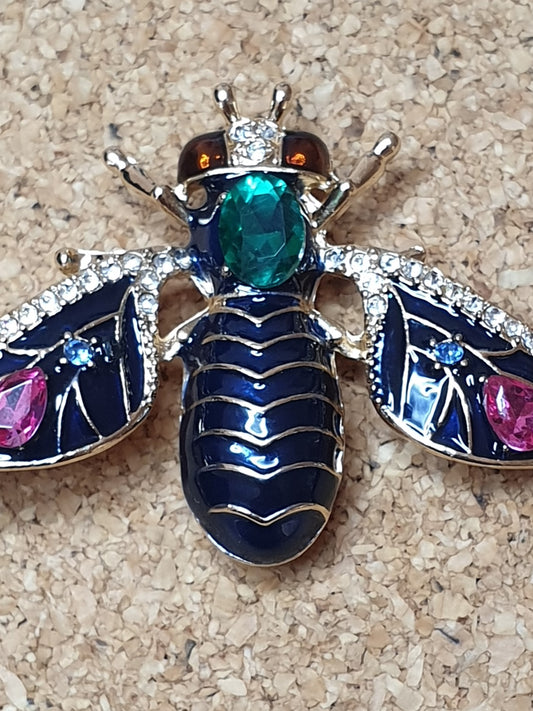 Soldier Fly Brooch