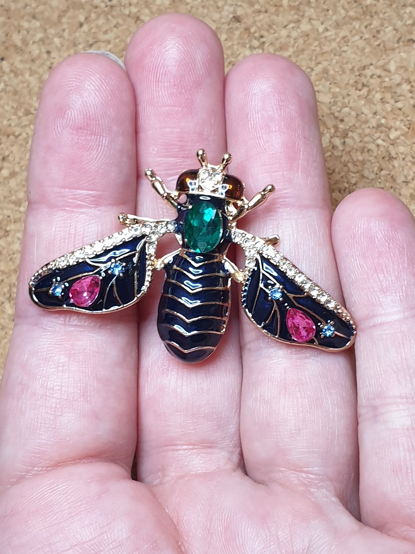 Soldier Fly Brooch