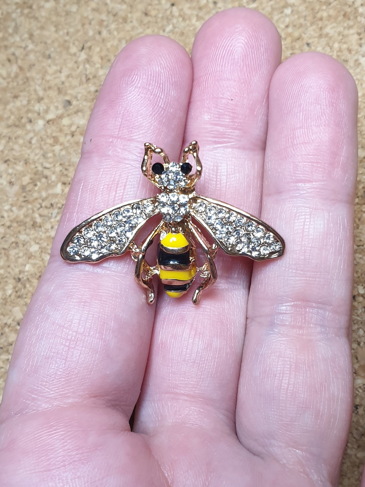 Wasp Brooch - Bright