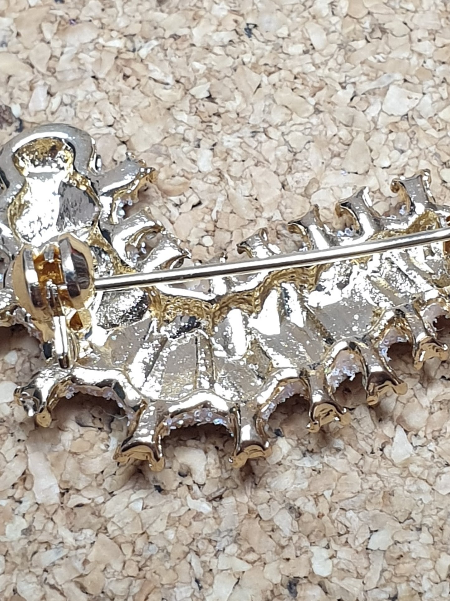 Sparkly Caterpillar Brooch