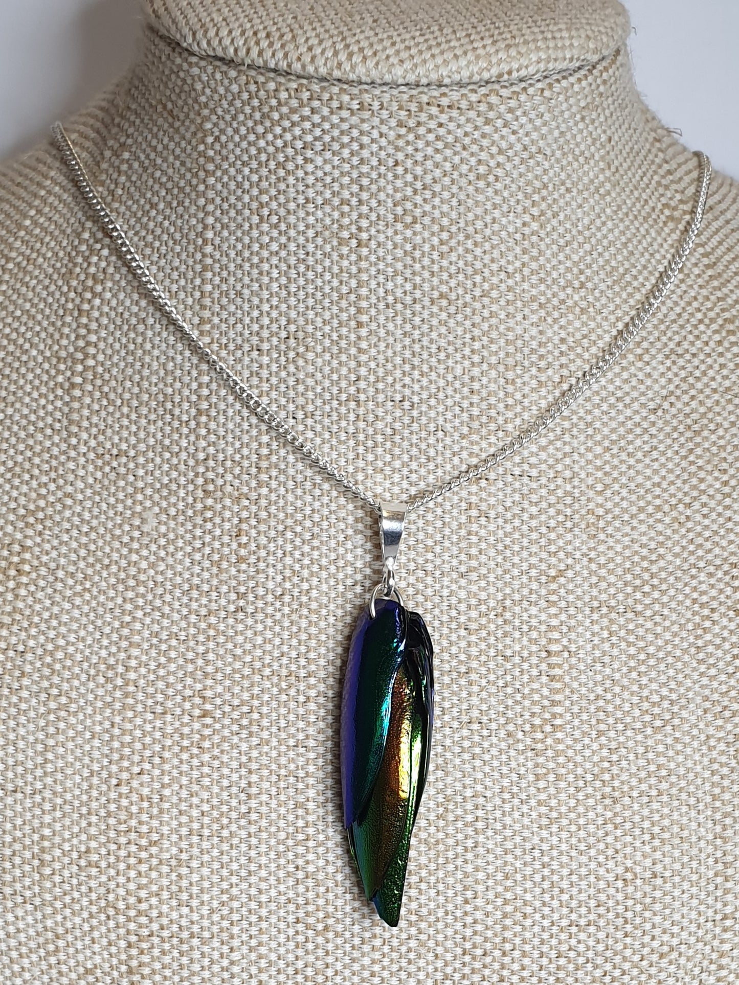 Three colours pendant - Sterling Silver