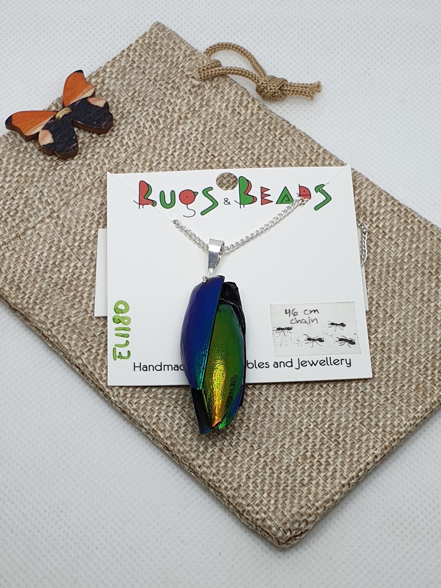 Three colours pendant - Sterling Silver