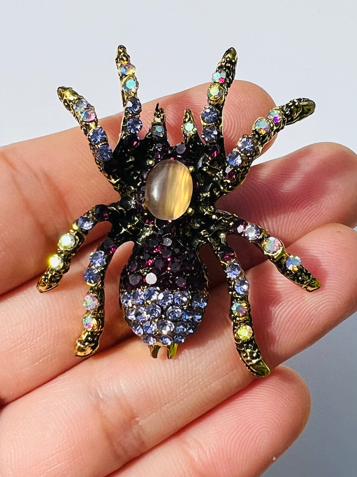 Spider Brooch - Elegant