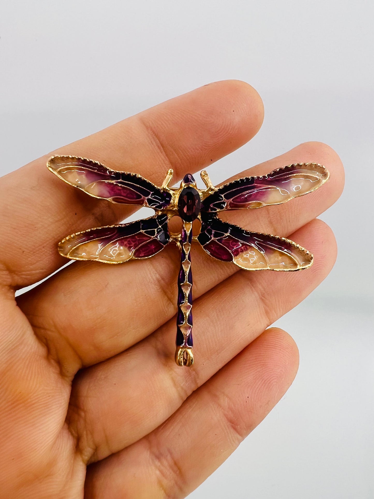 Delicate Dragonfly Brooch