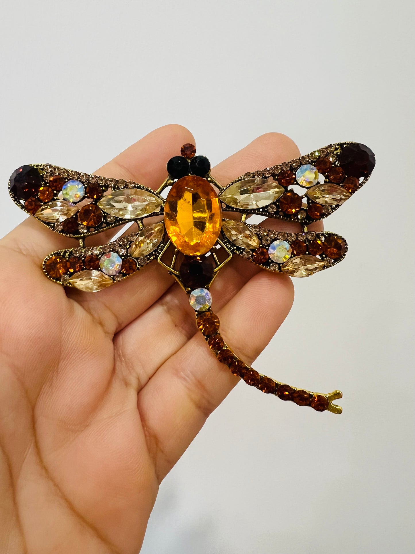 Large Fashion Dragonfly Brooch