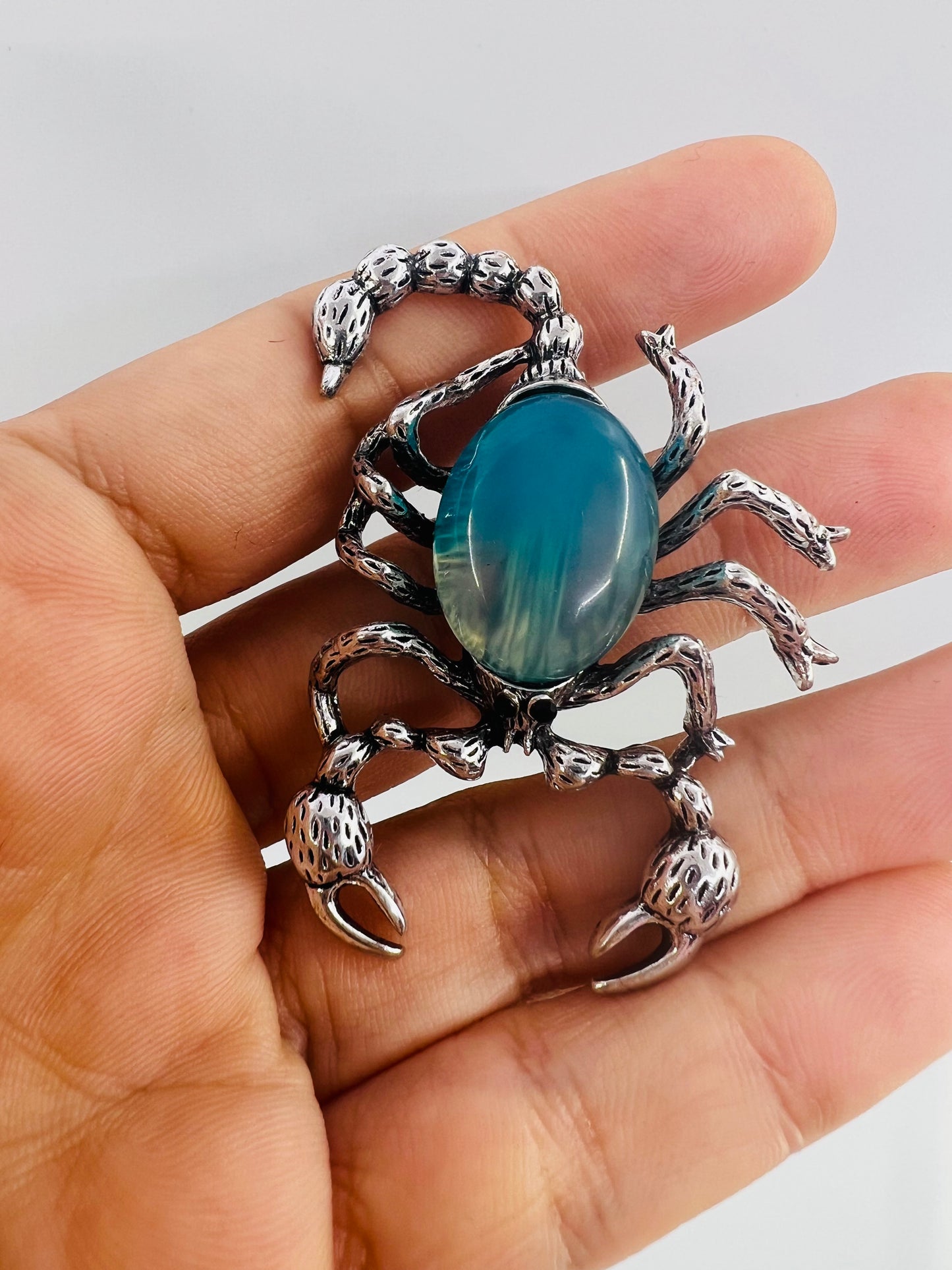 Chunky Scorpion Brooch