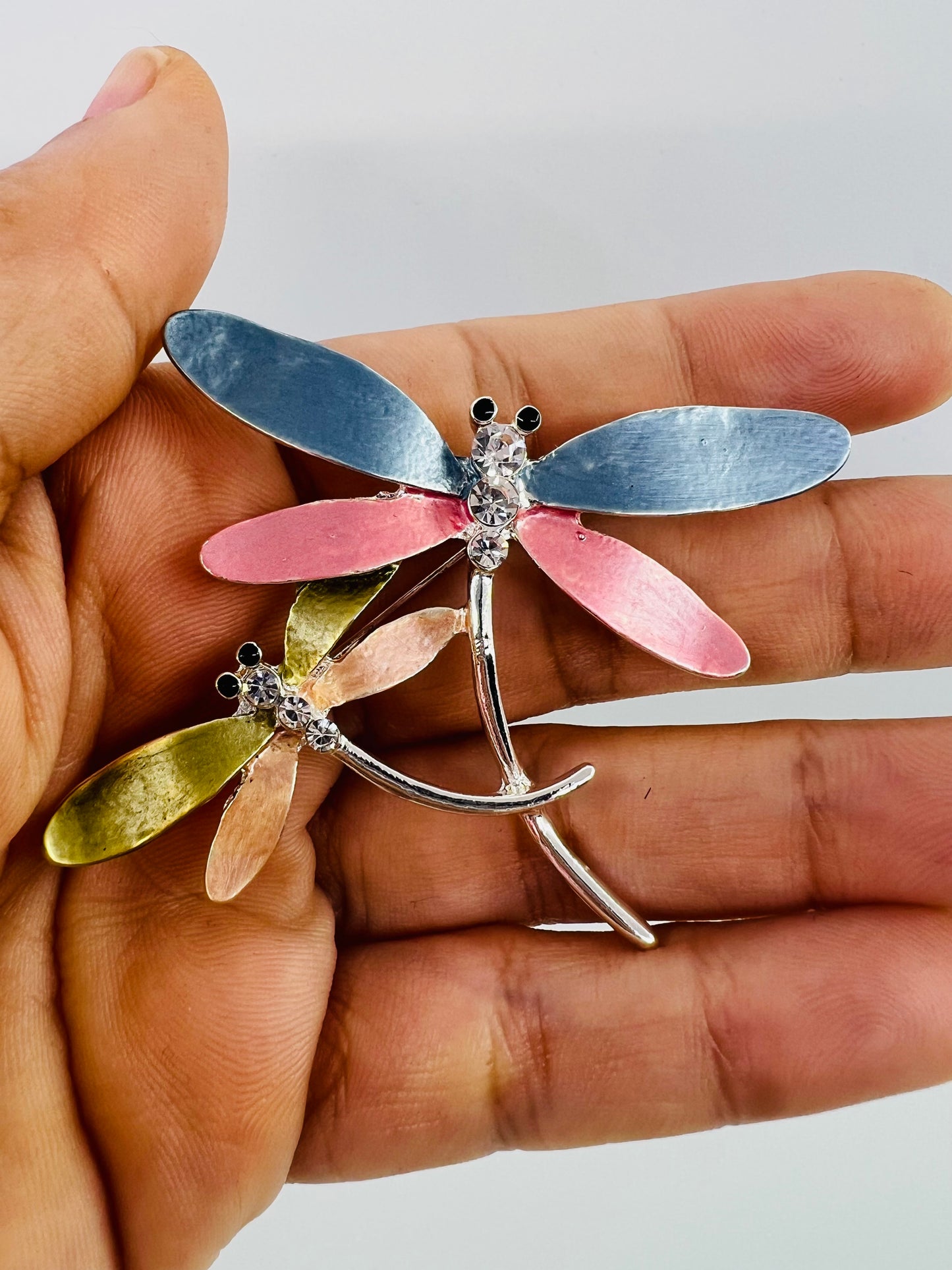 Dragonfly Brooch - Couple
