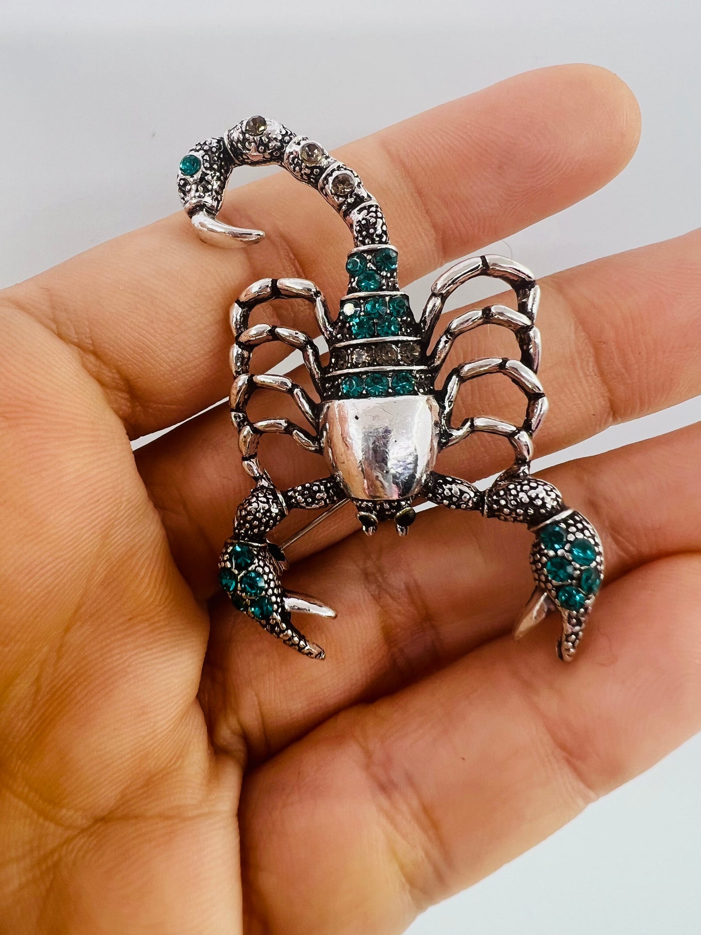 Scorpion Brooch - Shiny