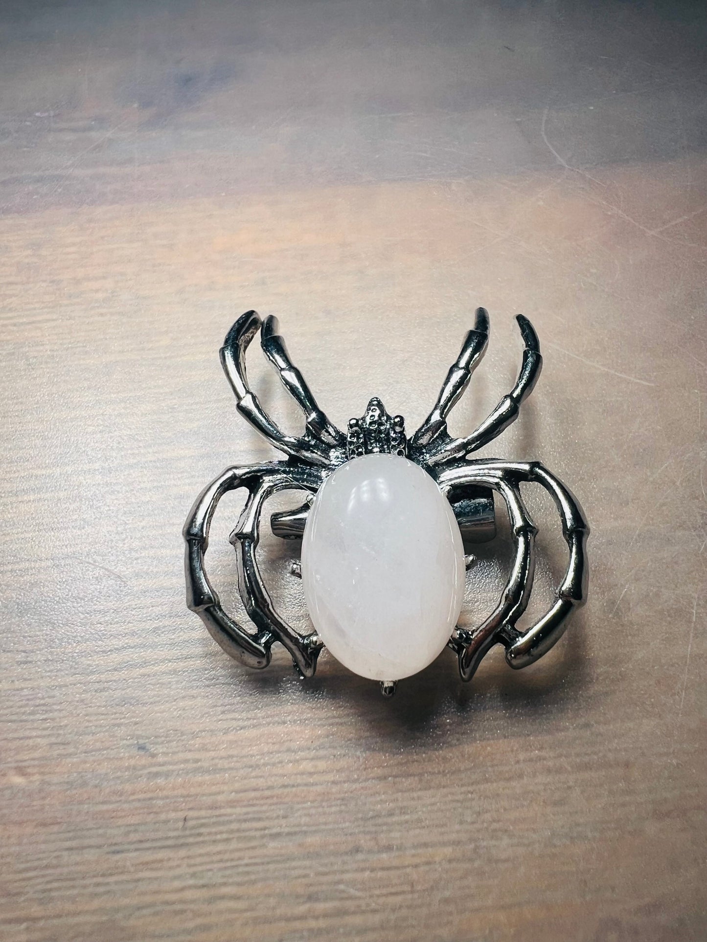 Spider Brooch - Black