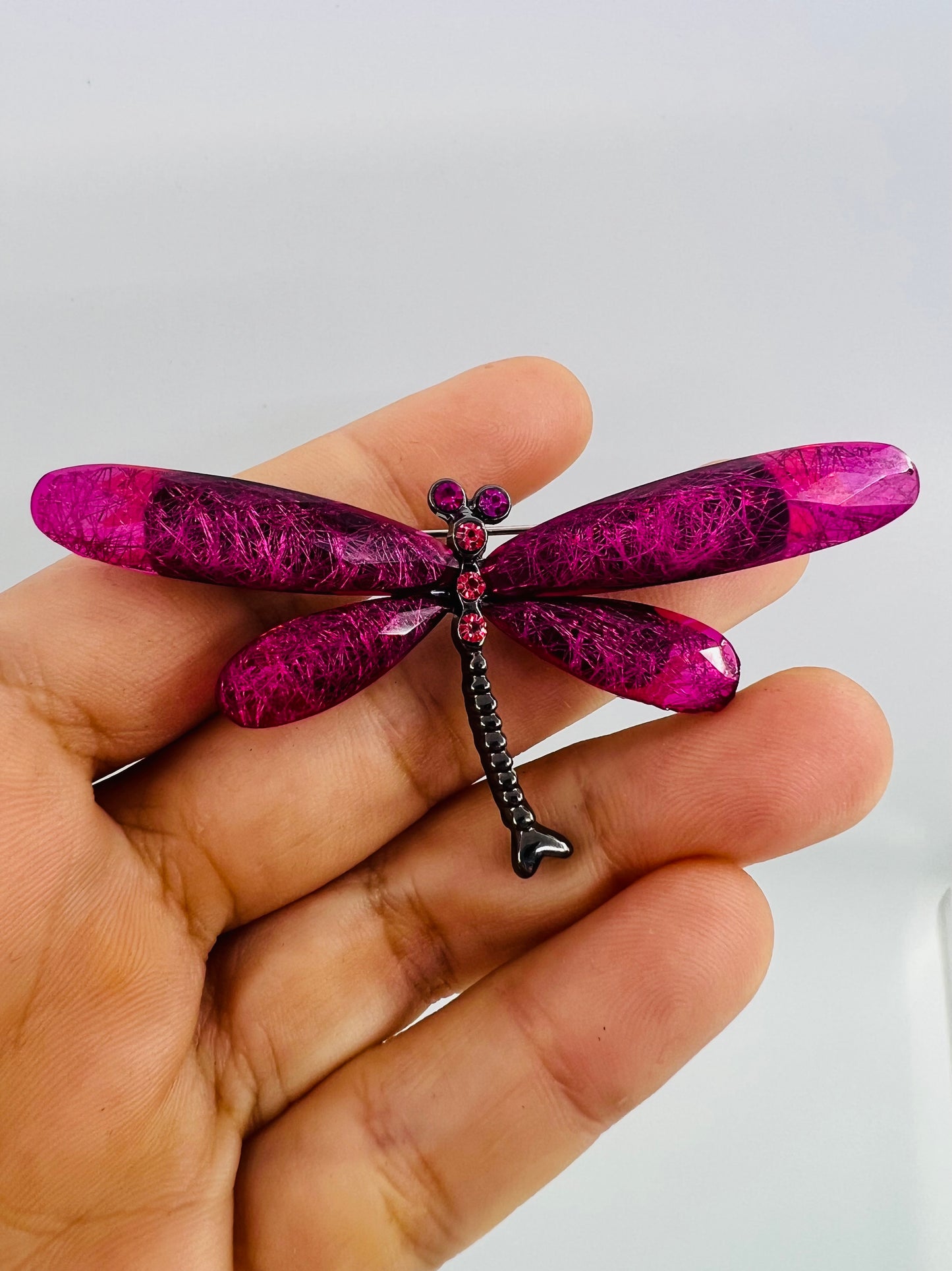 Dragonfly Brooch - Resin