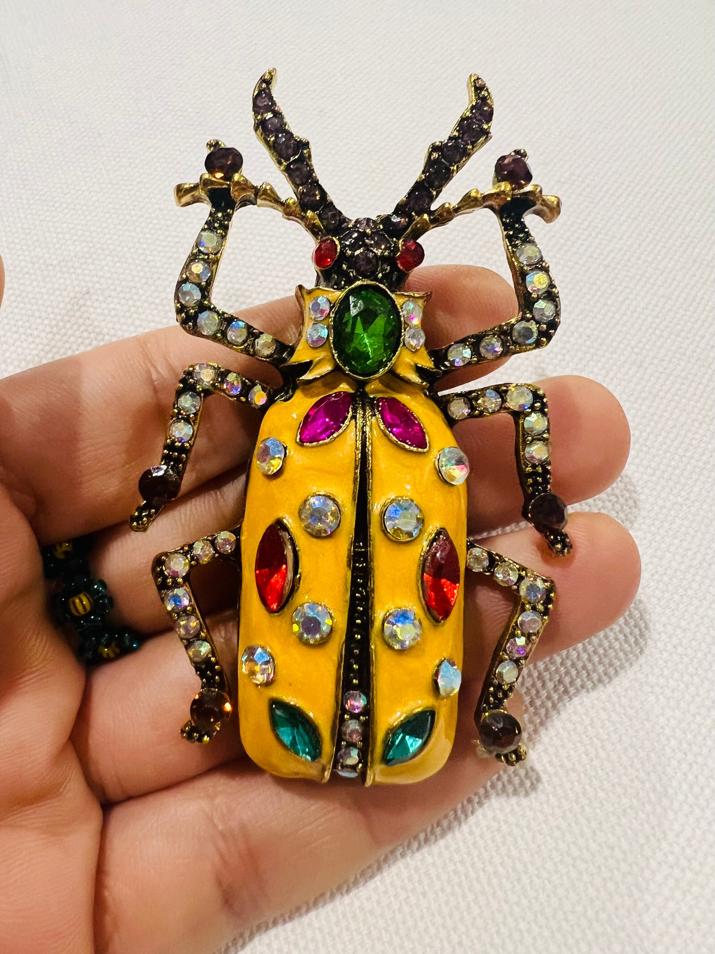 Contemporary Beetle Brooch