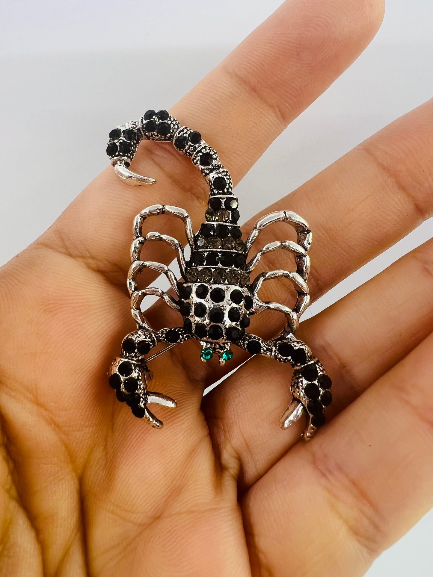 Scorpion Brooch - Shiny