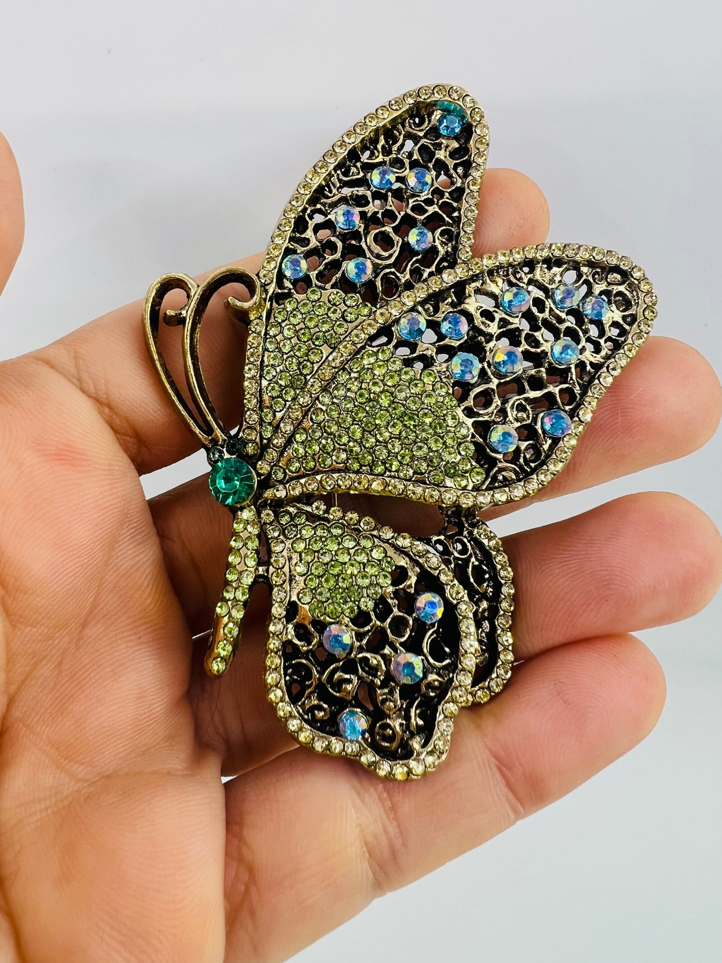 Gorgeous butterfly brooch