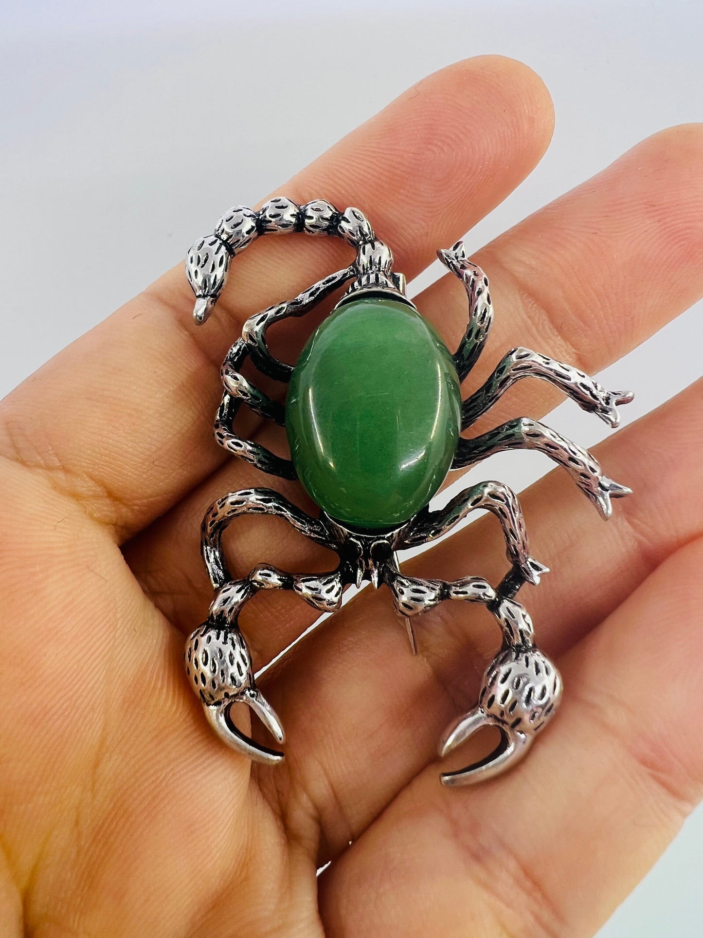 Chunky Scorpion Brooch