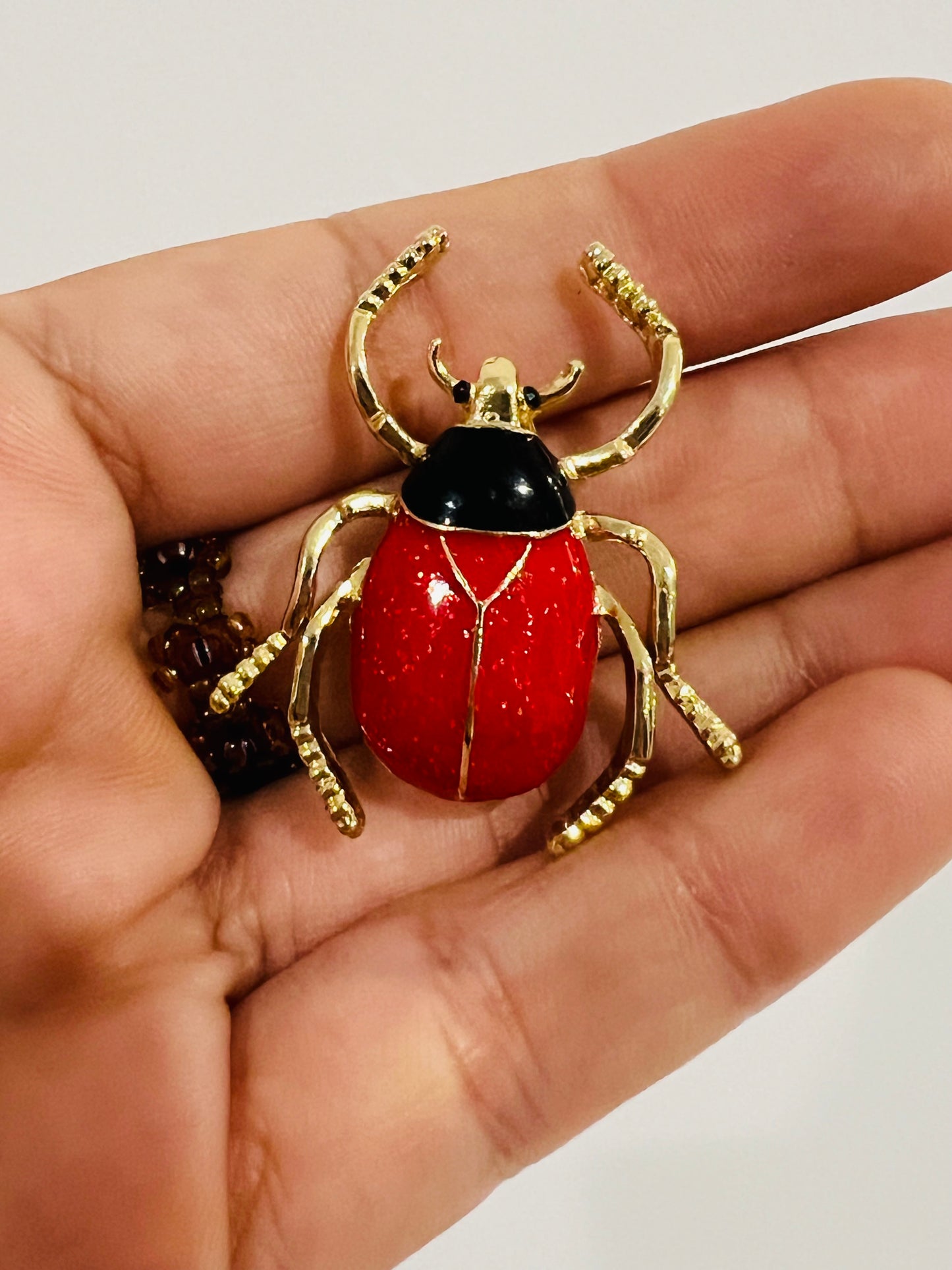 June Beetle Brooch