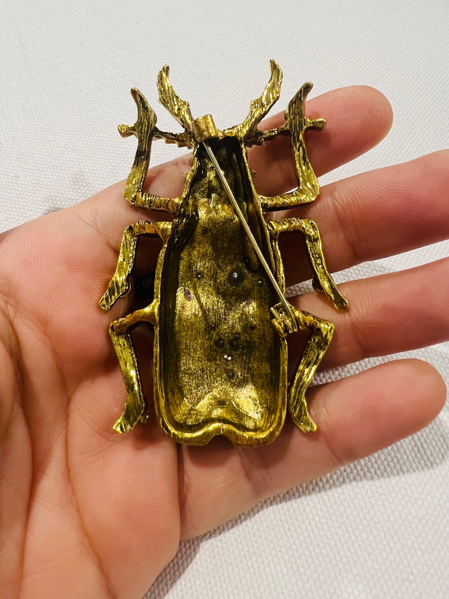 Contemporary Beetle Brooch