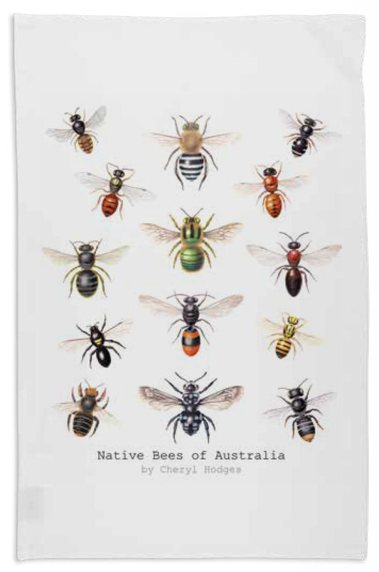 Tea Towel - Native Bees of Australia