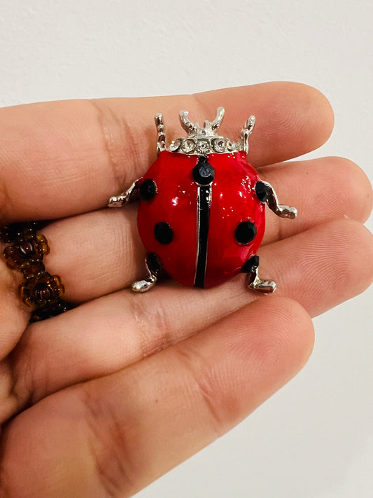 Ladybird Beetle Trendy brooch