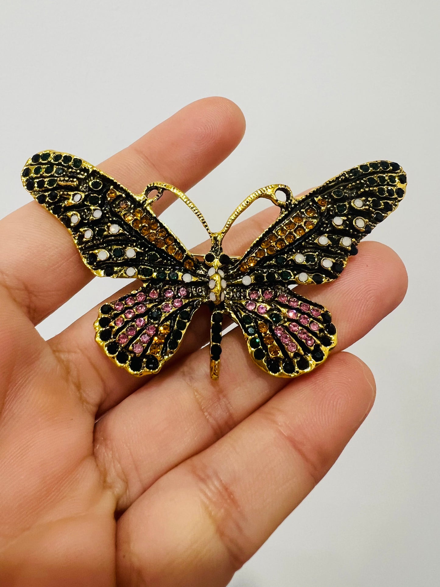 Butterfly Brooch  - Large bright