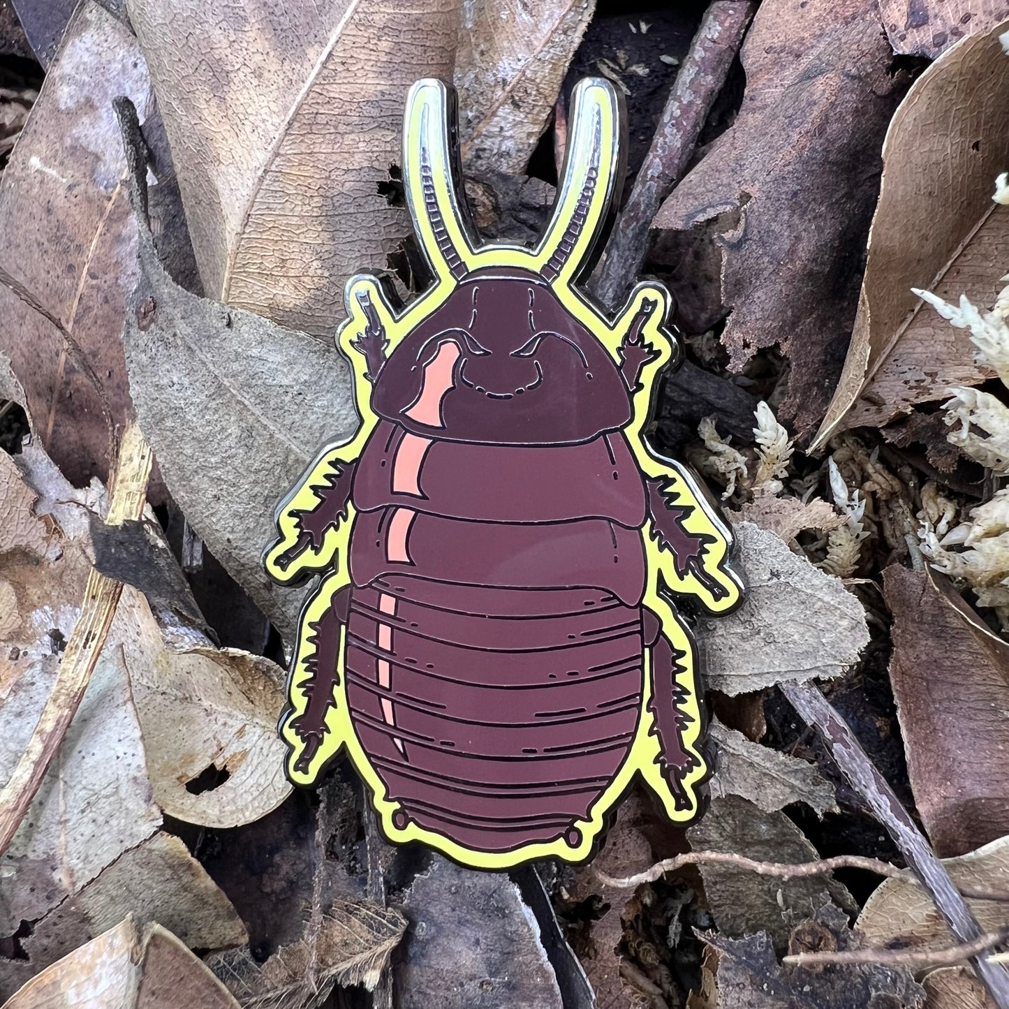 Giant Borrowing Cockroach Pin