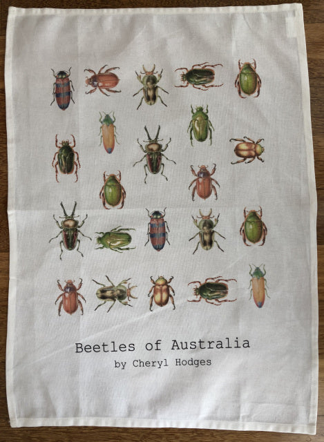 Tea Towel - Beetles of Australia