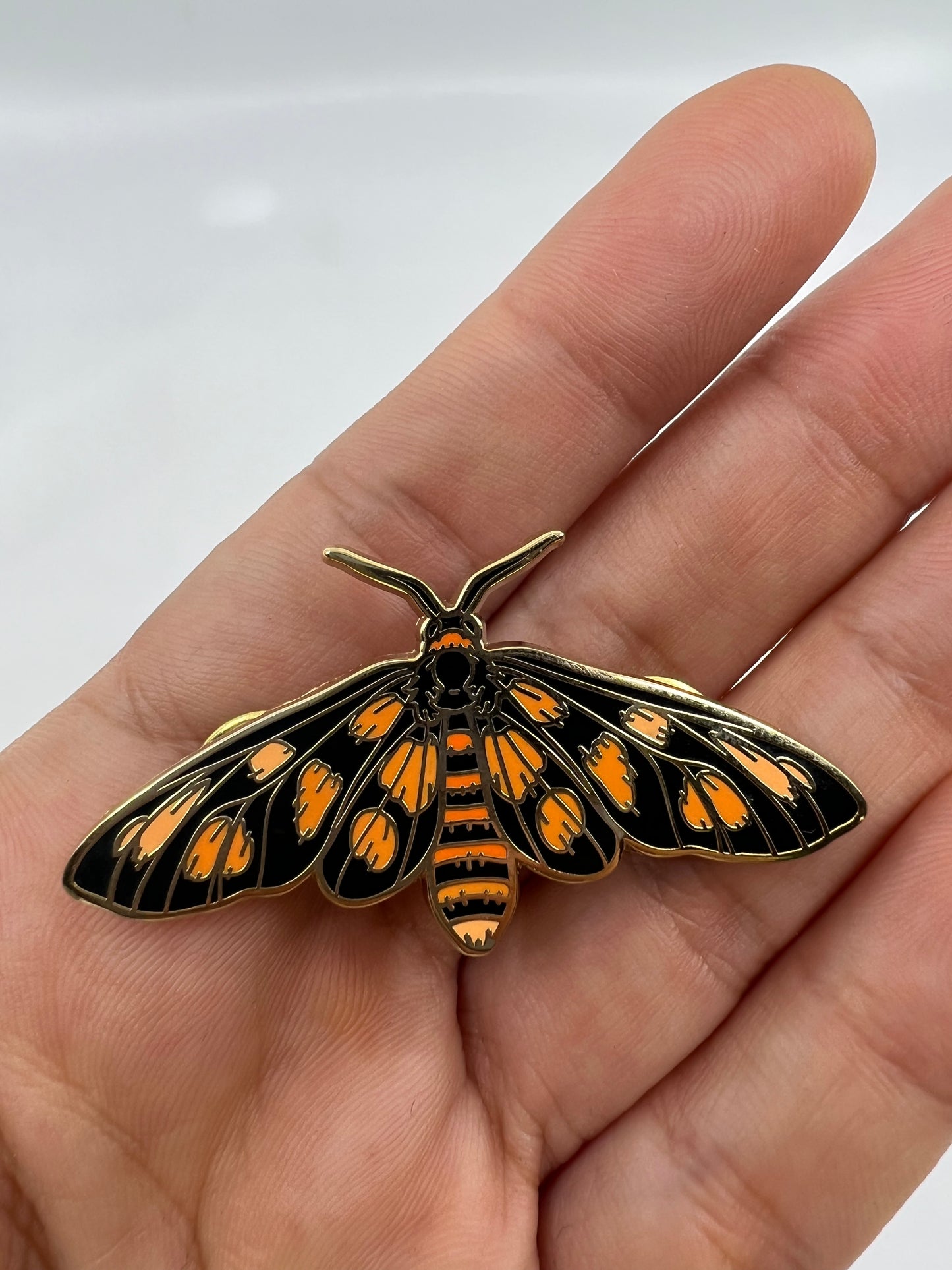 Tiger Moth pin