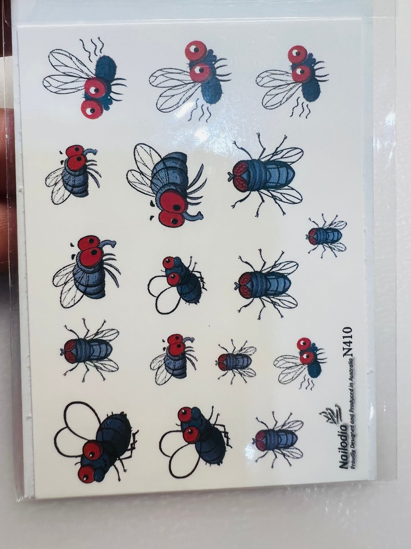 Nail insect stickers