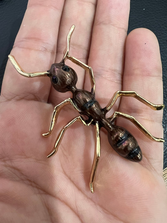 Large ant Brooch