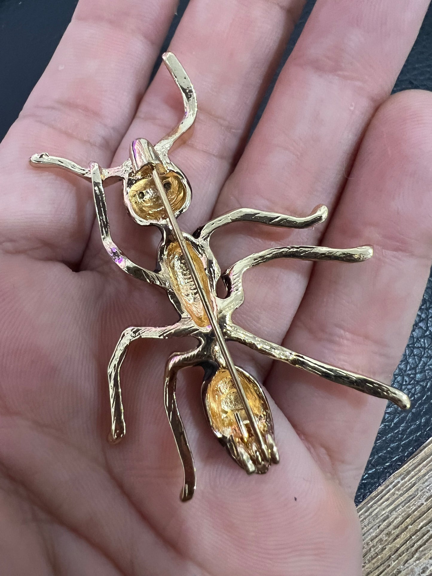 Large ant Brooch